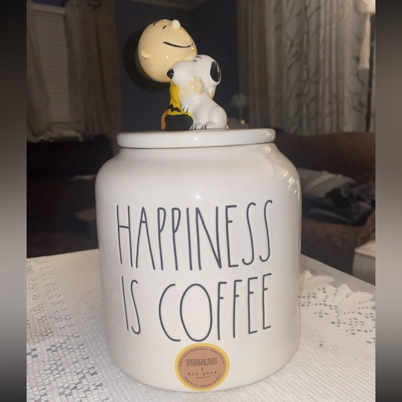 Rae Dunn Kitchen Rae Dunn Peanuts Happiness Is Coffee 3d Charlie